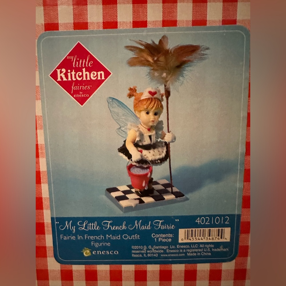 My Little Kitchen Fairies - Enesco - My Little French Maid Fairie